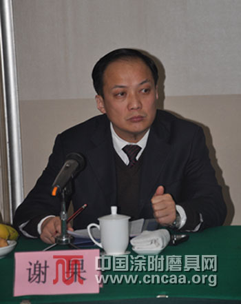 訪四川省三臺縣固銳實業(yè)有限公司常務(wù)副總謝果
