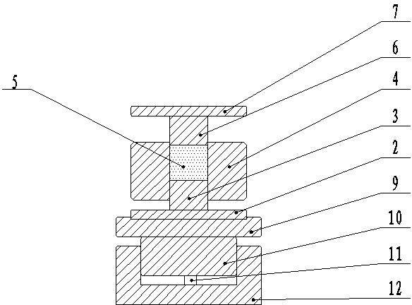  一種磨具壓制成型用可旋轉(zhuǎn)模具