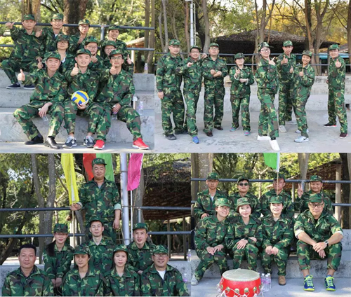 激情熔煉 超越自我 大象磨具營銷系統軍事拓展特訓