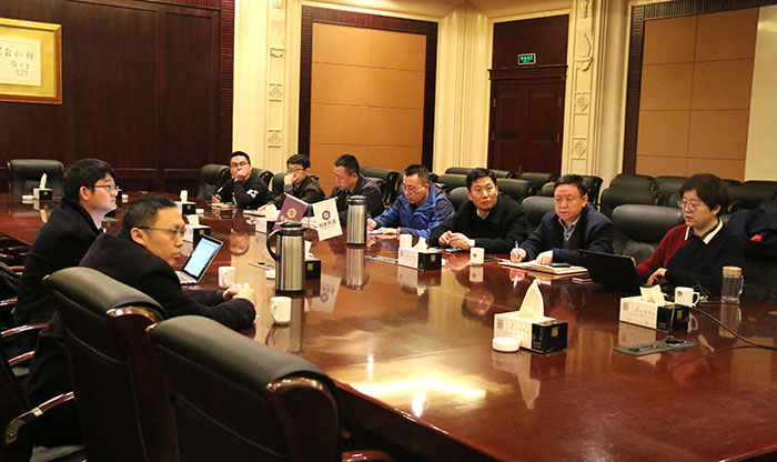 民航總局第二研究院陳劍平總工一行到圣泉集團(tuán)考察交流